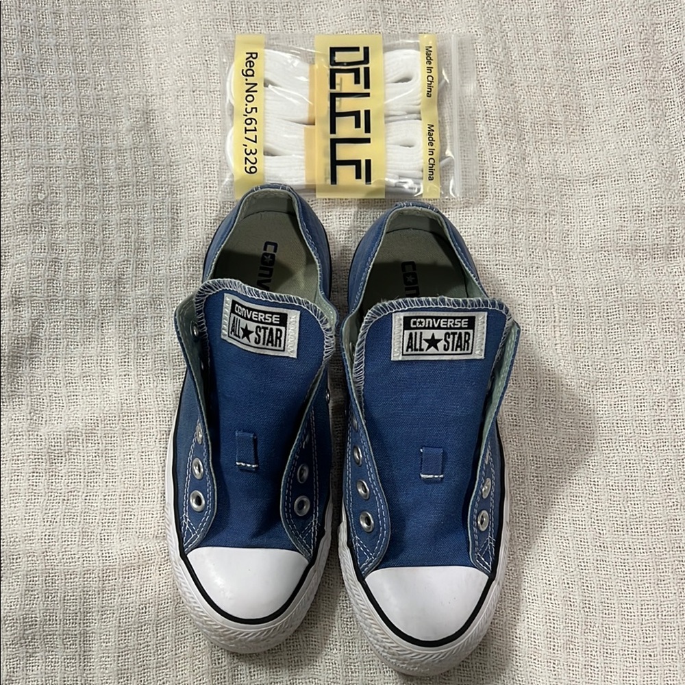 Converse Kids Blue All Star Shoes